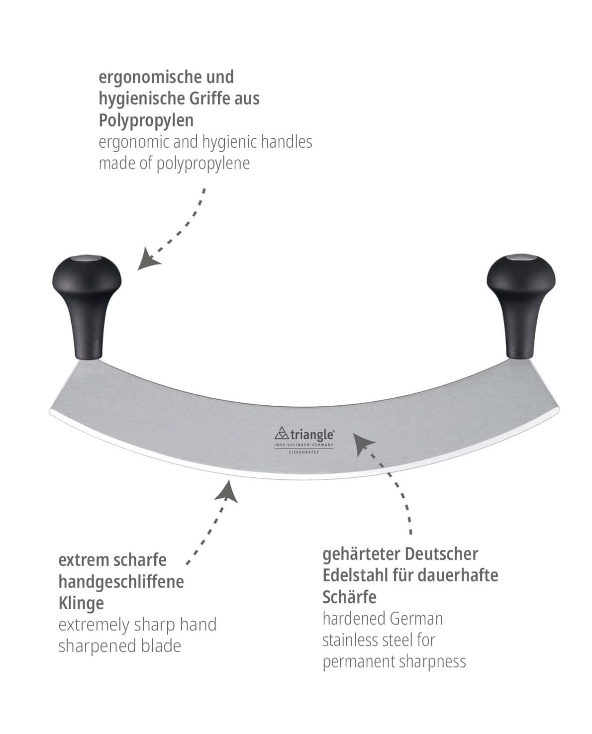 Mincing Knife XL 45cm -412344500