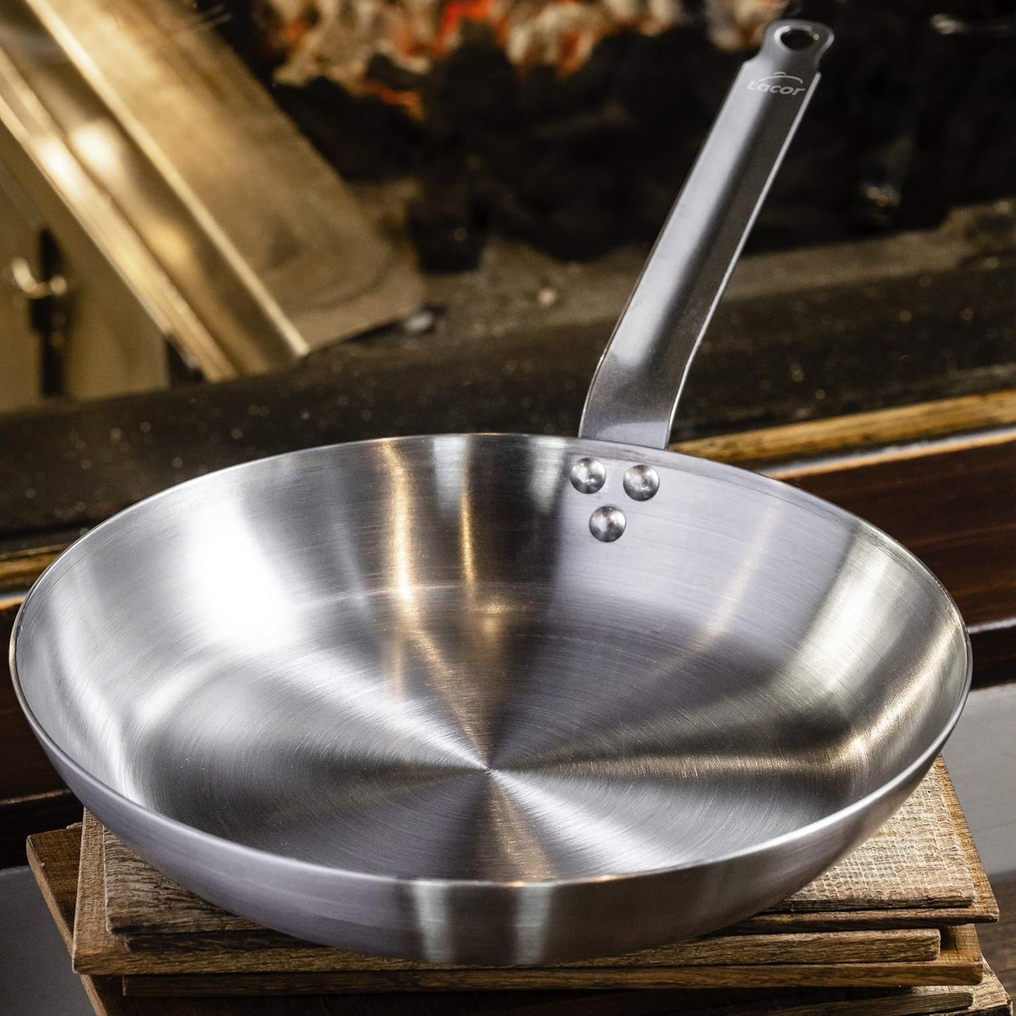 Iron Steel Frying Pan - 63620